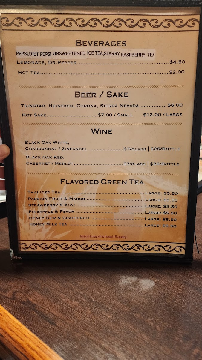 Menu Szechuan Garden-4